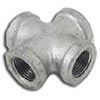 Galvanized iron cross