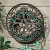 Round garden hose holder
