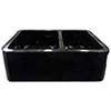 Front apron natural granite sink