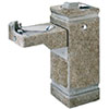 Stone drinking fountain