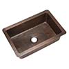 Copper kitchen sink