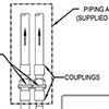 Instructions for installing backup sump pump