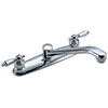 Two handle kitchen faucet
