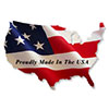 American flag graphic