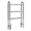 Vintage style hydronic towel warmer