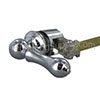 Vintage-style toilet tank lever