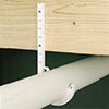 J-hook pipe hanger
