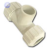 PVC compression tee
