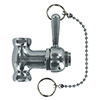 Pull chain shower valve