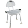 Portable adjustable shower chair