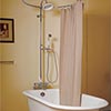 Shower in a bathtub
