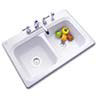 SolidCast kitchen sink