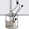 Sump pump switch