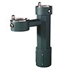 Vintage style outdoor pedestal drinking fountain