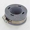 Washing machine hose connector