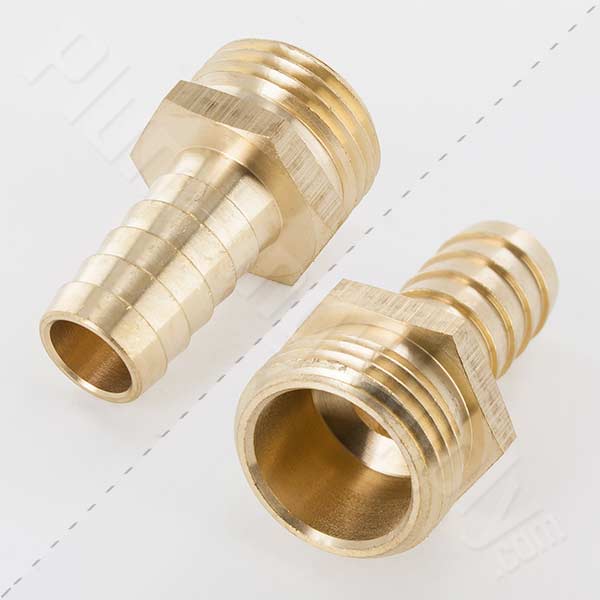 Brass Barbed Male Hose Adapter