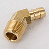 Brass Barbed 45 Male Elbow