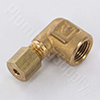 Brass Compression 90deg Female Elbow