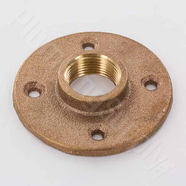 Brass Floor Flange