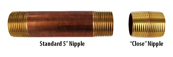 Regular Nipple vs Close Nipple Sample
