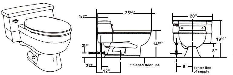 Case 4000-A Toilet