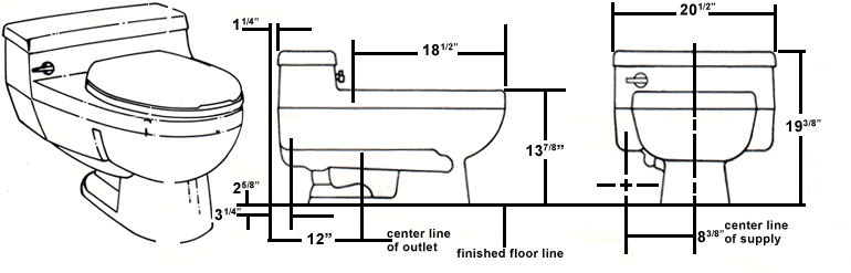 6006 and 9100 Toilet