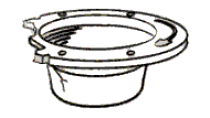 Broken flange