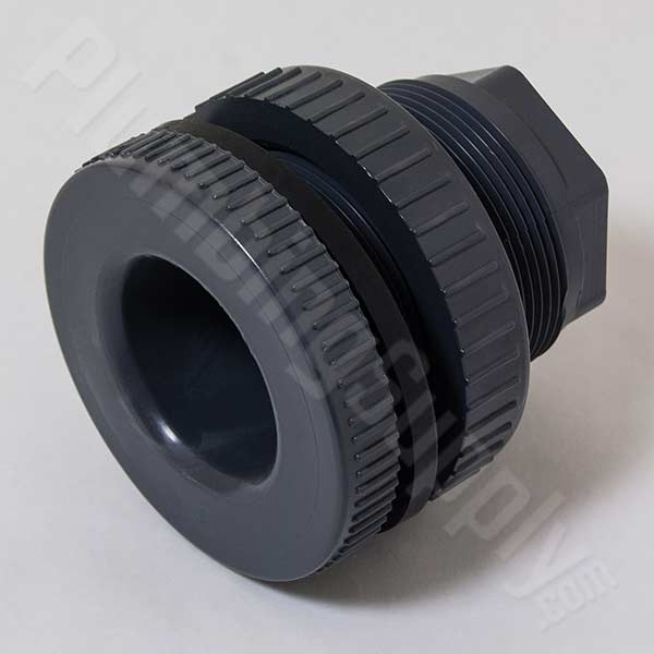 3/4 Inch Hose Adapters PVC Bulkhead Fittings Kit - 3/4 Inch Rain Barrel ...