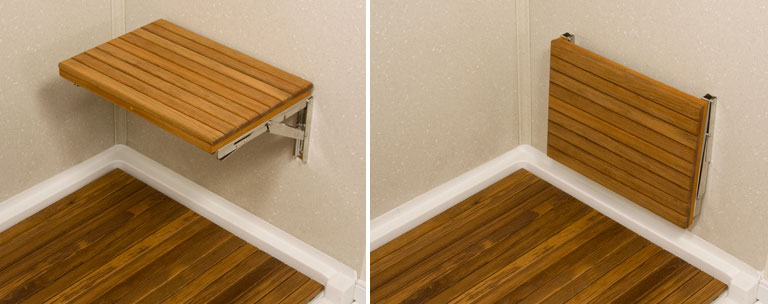 Teak Shower Benches Add Luxury To Your Shower
