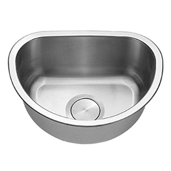 C Tech Imperial Line Tremiti Dual Mount Single Bowl Sink