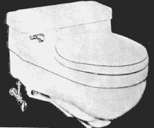 Case toilet model 3000