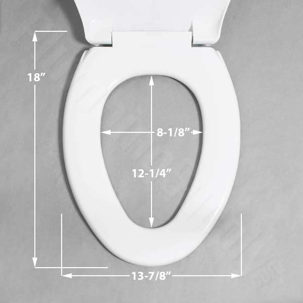 Standard Toilet Seat Dimensions