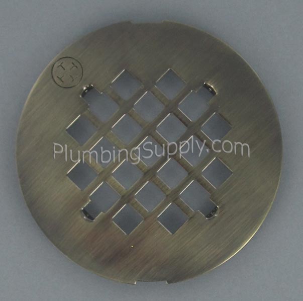 Shower drain covers for acrylic, fiberglass, metal, and tile shower stalls