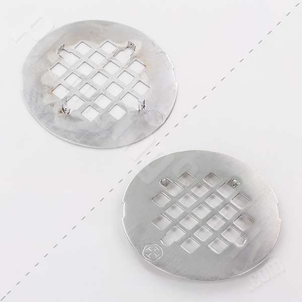 Modern Snap-In Shower Drain Strainer