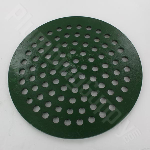 Zurn 11-3 16 OD x 1-1 4 Round Flat Drain Grate Cast Iron