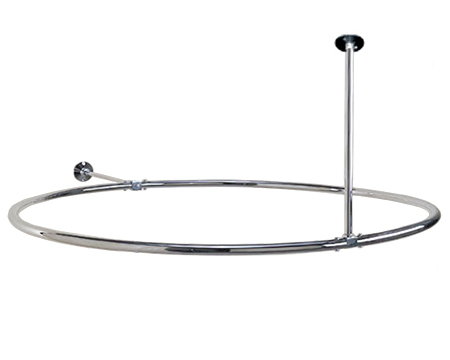 circular shower curtain rail