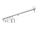 Straight installation
