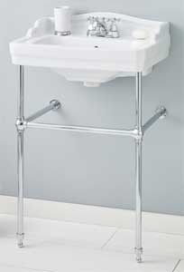 Contemporary metal Console