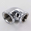 Chrome 90° Reducing Elbow