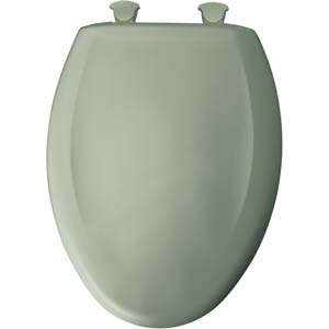 Bemis elongated toilet seat - Aspen Green