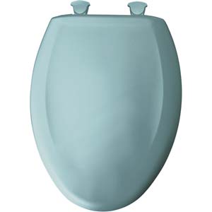 Bemis elongated toilet seat - Blue