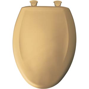 Bemis elongated toilet seat - Chamois