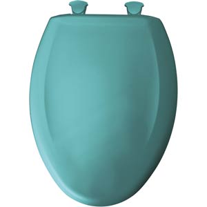 Bemis elongated toilet seat - Classic Turquoise
