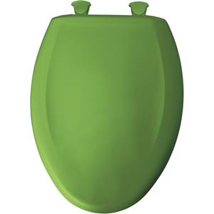 Bemis elongated toilet seat - Fresh Green