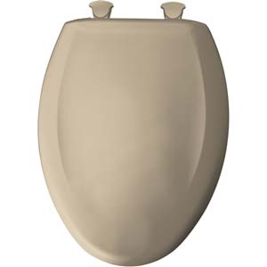 Bemis elongated toilet seat - Sandbar