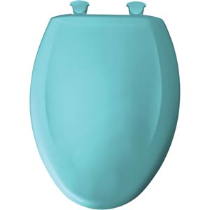 Bemis elongated toilet seat - Surf Green