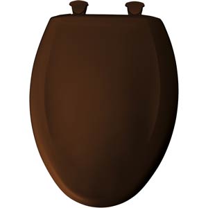 Bemis elongated toilet seat - Swiss Chocolate