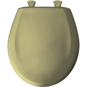 Bemis round toilet seat - Avocado