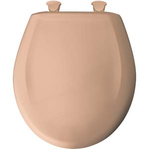 Bemis round toilet seat - Bermuda Coral