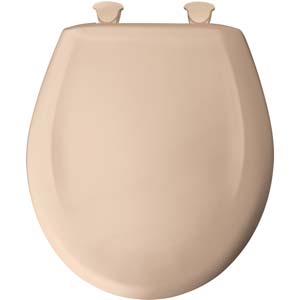 Bemis round toilet seat - Candlelyght